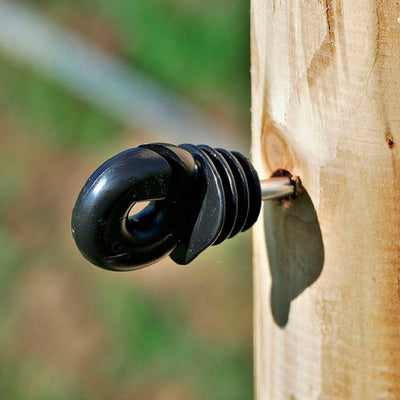 Aislador de hilo roscado para madera FI5 (paquete de 25) - PECFARM