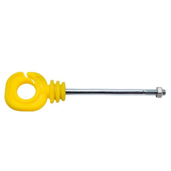 Aislador Largo para hilo N16 con Rosca M6 (paquete de 10) - PECFARM