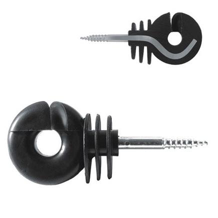 Aislador reforzado rosca Madera Fi6 (Paquete de 25) - PECFARM
