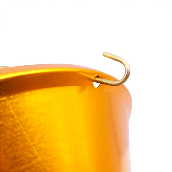 Campana de cobre metalizado con cable - PECFARM