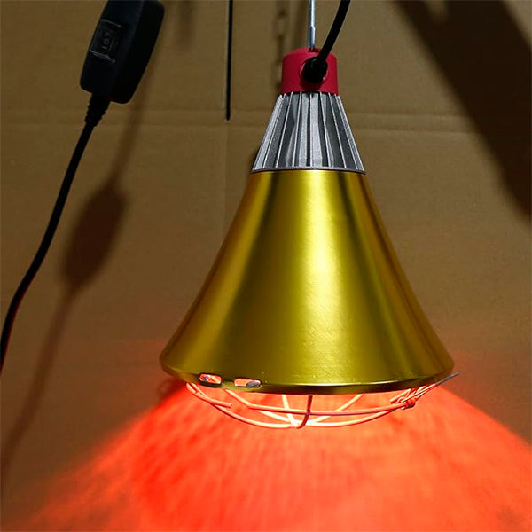 Campana de cobre metalizado con cable - PECFARM