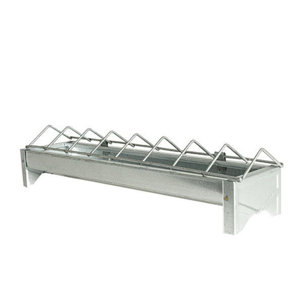 Comedero para pollitos con rejilla galvanizado - 30 cm - PECFARM