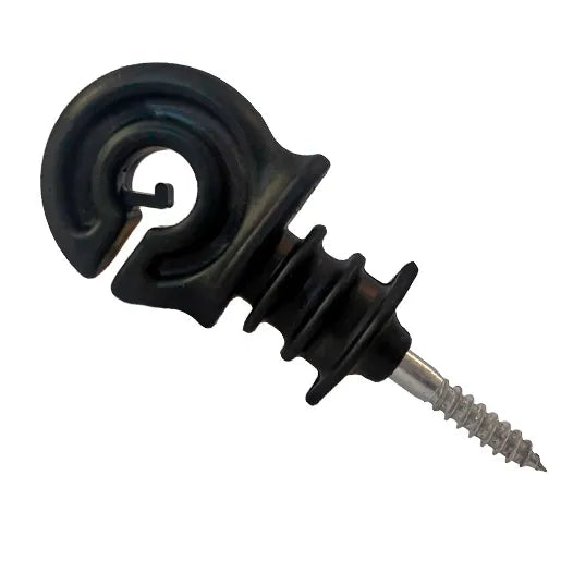 Aislador hilo roscado madera N4 (paquete de 25) - PECFARM