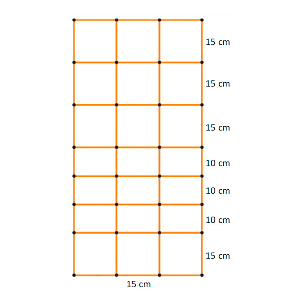 Malla para cercado eléctrico de 90cm de altura (50m) - PECFARM