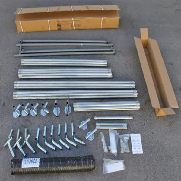 Gallinero exterior de 3x2x2m (estructura resistente)