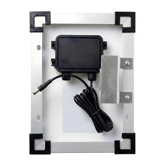 Panel solar 12V-5W para vallas Confortek "X" (nuevo conector jack)
