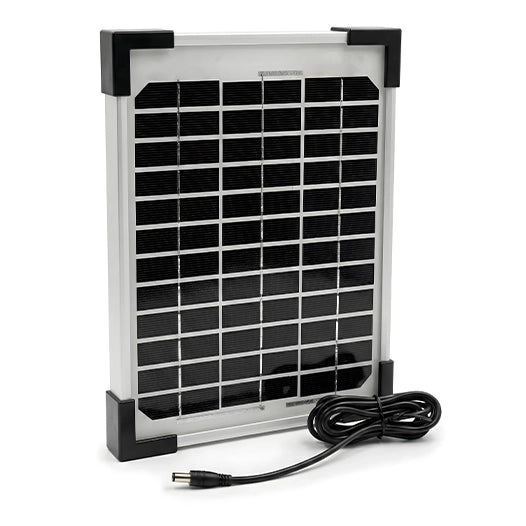 Panel solar 12V-5W para vallas Confortek "X" (nuevo conector jack)
